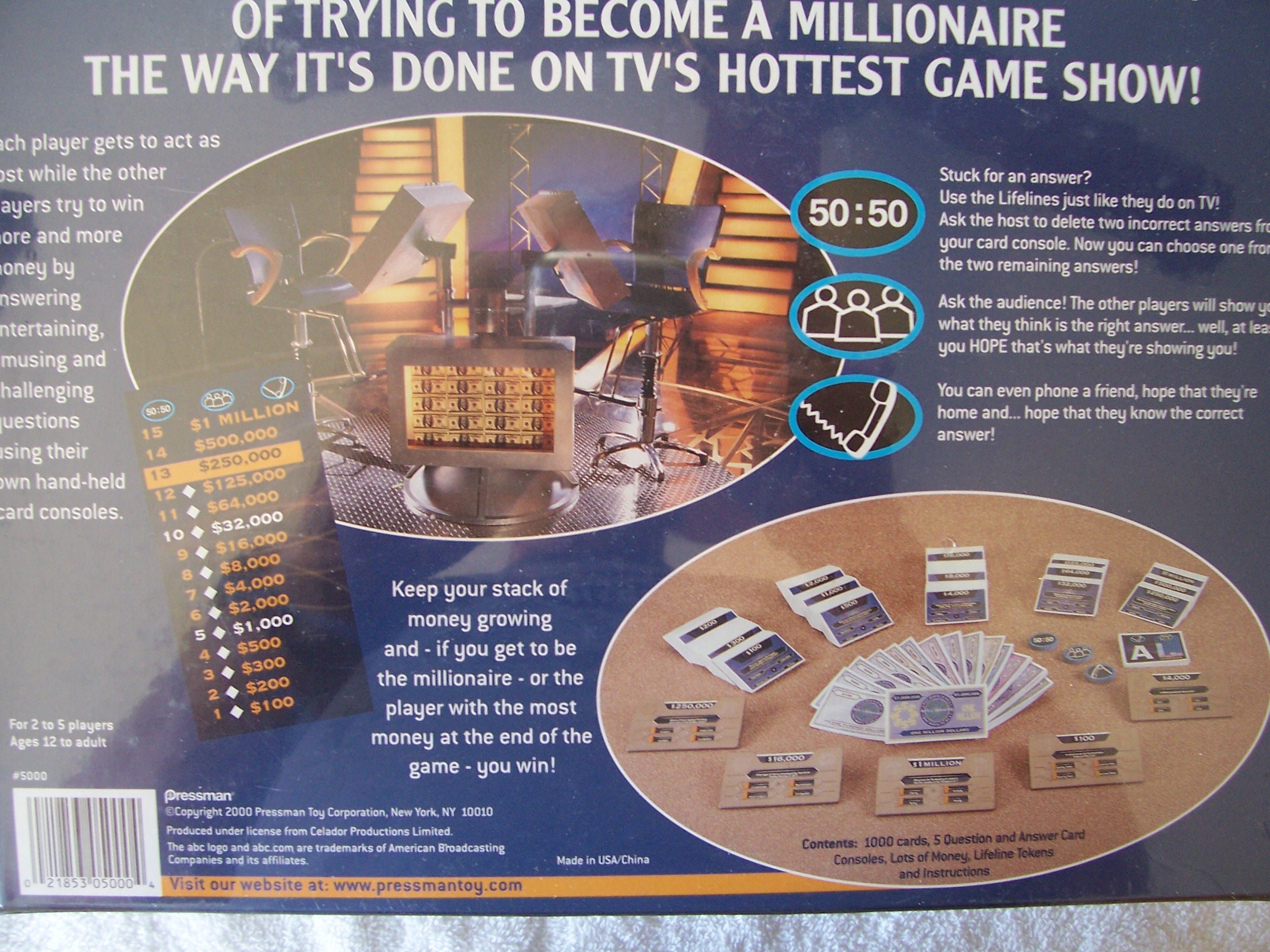 須*平様 Who Wants To Be A Millionaire? クイズミ Amazon.com: Who Wants to Be a Millionaire : Toys & Games
